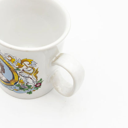 エリザベス女王 シルバージュビリー マグカップ