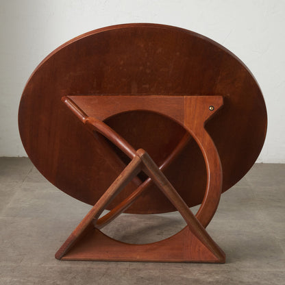 デンマーク製 ラウンドコーヒーテーブル