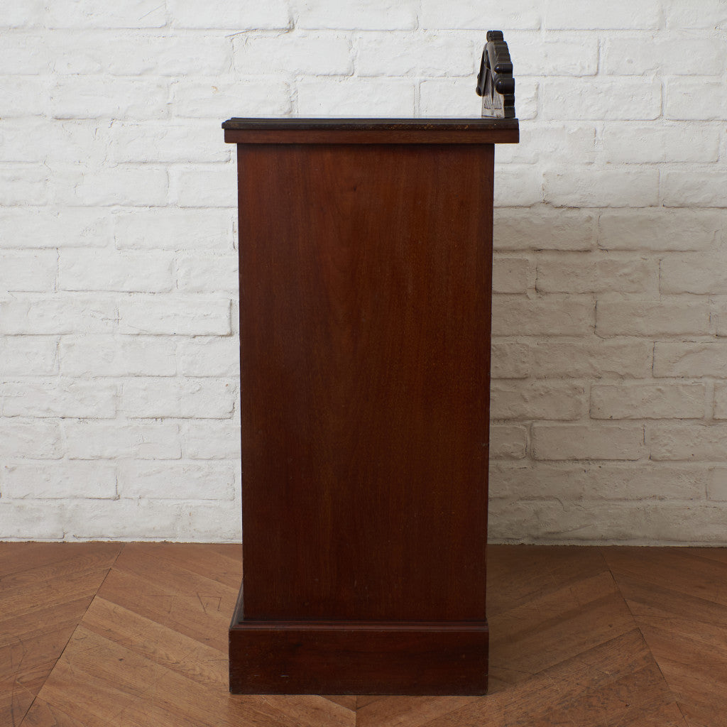 英国アンティーク ウォールナット材 スモールキャビネット