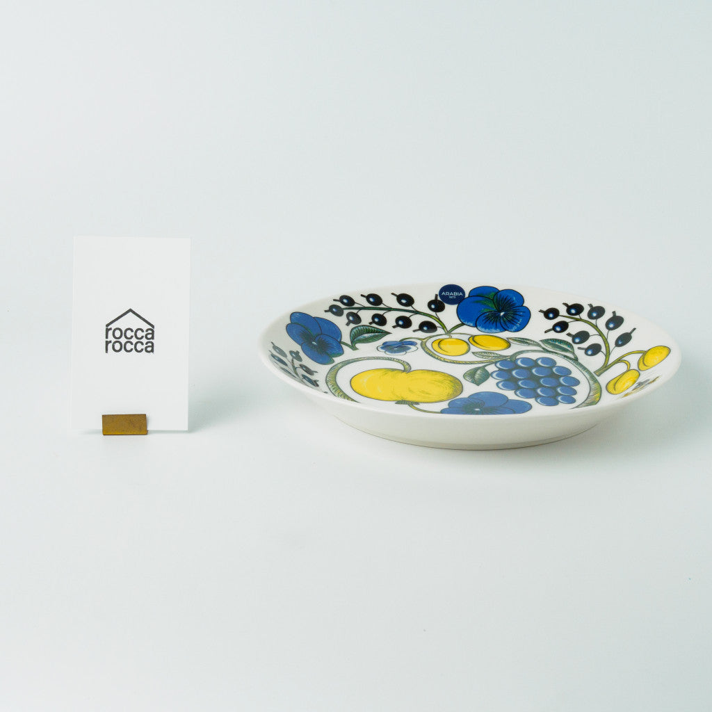 パラティッシ プレート 21cm ブルー&イエロー