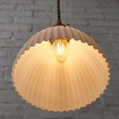 シェル コニカル ペンダントライト