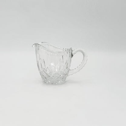 英国クラシック ガラス ミルクピッチャー
