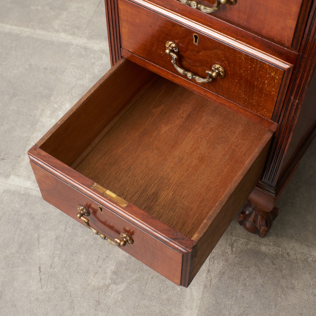 西欧アンティーク 両袖デスク