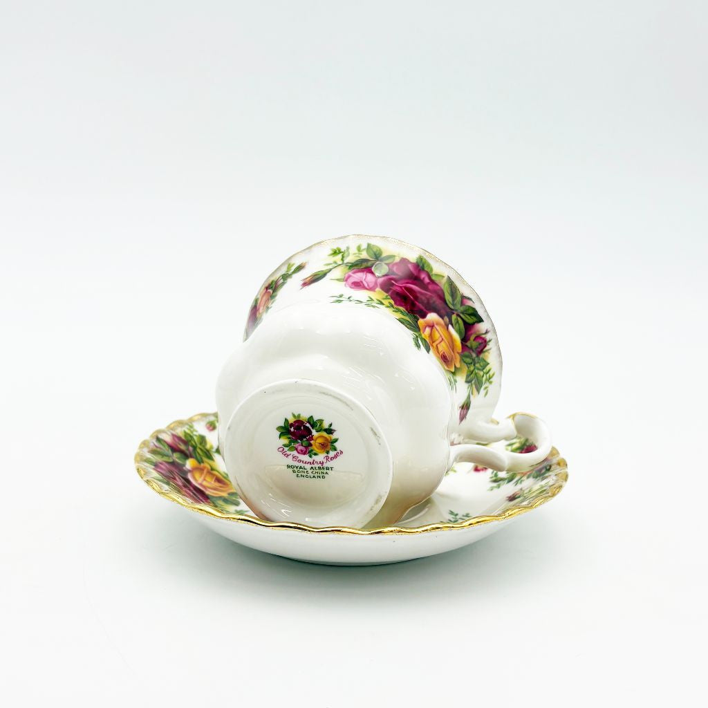 オールドカントリーローズ カップ&ソーサー – rocca rocca