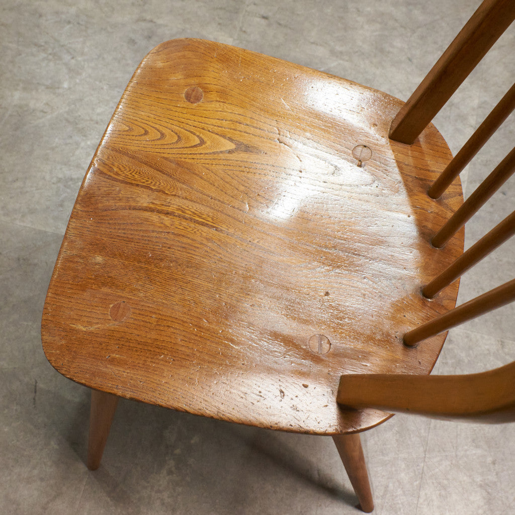 4本スポーク フープバックチェア