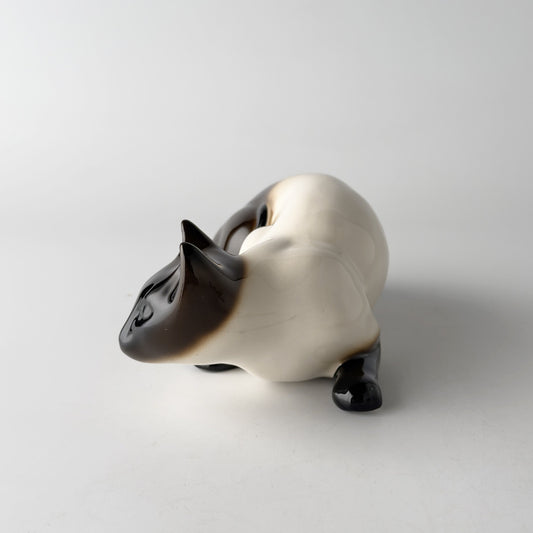 英国ヴィンテージ 猫のフィギュリン