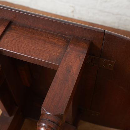 アンティーク ドロップリーフ ゲートレッグテーブル
