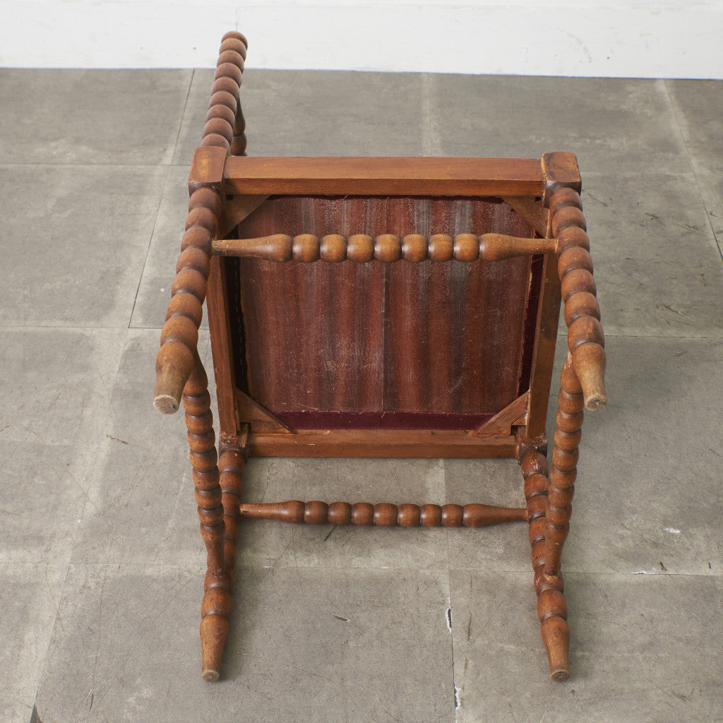 英国アンティーク ボビンフレームコーナーチェア