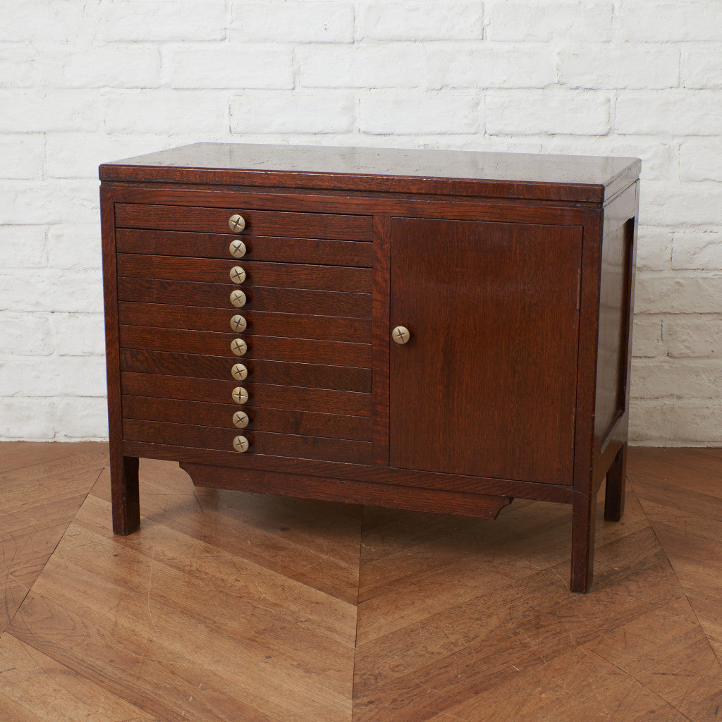 ジャパンヴィンテージ 古い木製 サイドボード