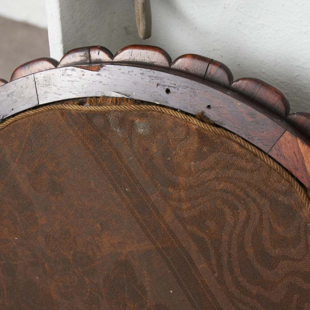 英国ヴィンテージ ローズウッド材 ウォールミラー