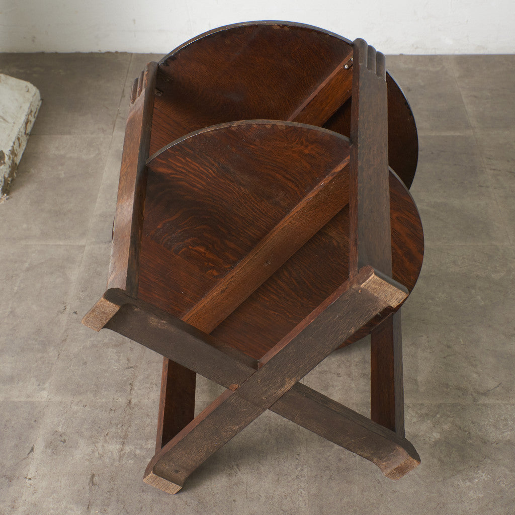 英国クラシック アールデコ様式 サイドテーブル