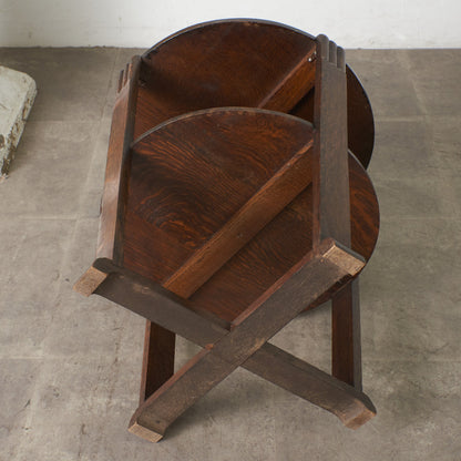 英国クラシック アールデコ様式 サイドテーブル