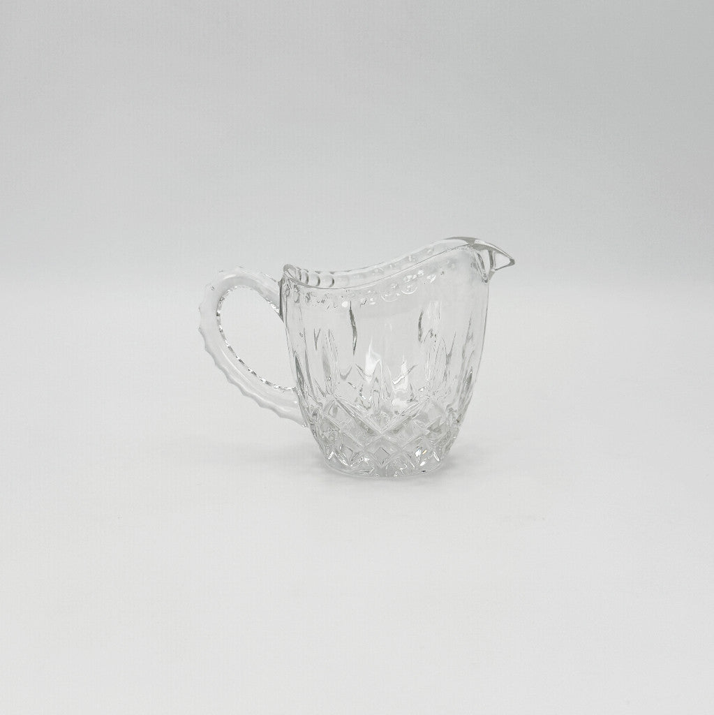 英国クラシック ガラス ミルクピッチャー