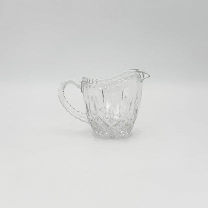 英国クラシック ガラス ミルクピッチャー
