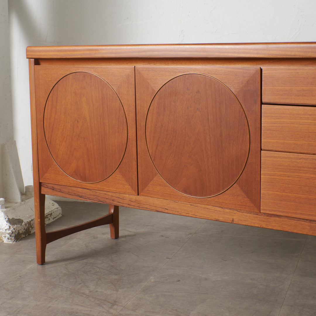 ヴィンテージ サークルサイドボード / カスタムサイズ