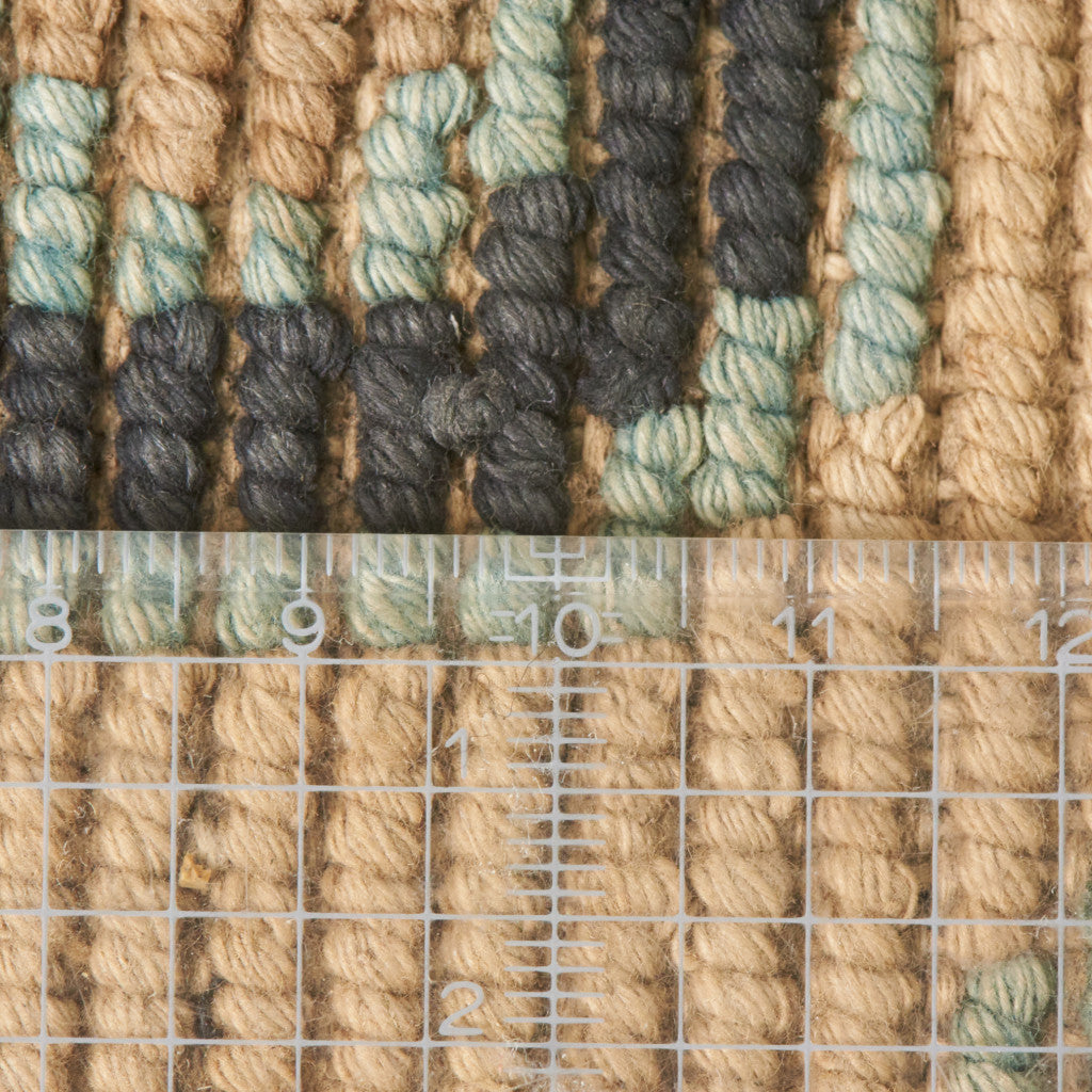 十字唐草 手織り 絨毯