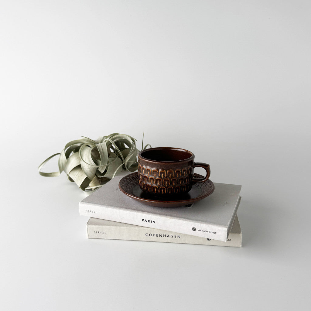 Pennine ペンニン カップ＆ソーサー ブラウン