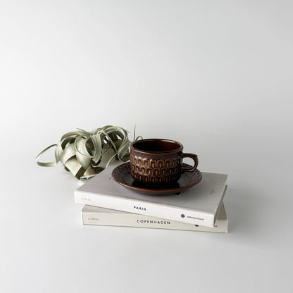 Pennine ペンニン カップ＆ソーサー ブラウン