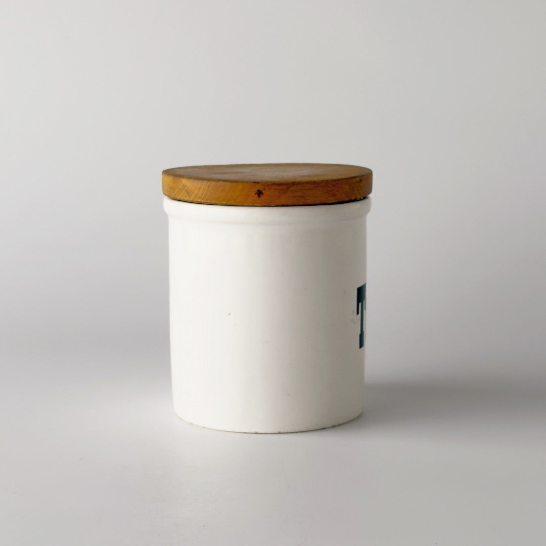 ヴィンテージ キャニスター "Tea"