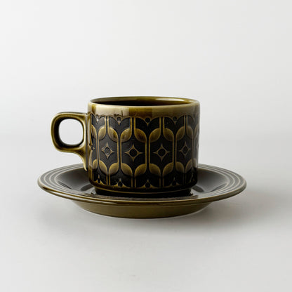 HEIRLOOM エアルーム カップ&ソーサー Lakeland green 緑