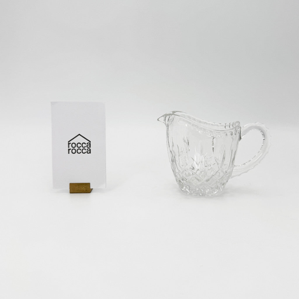 英国クラシック ガラス ミルクピッチャー