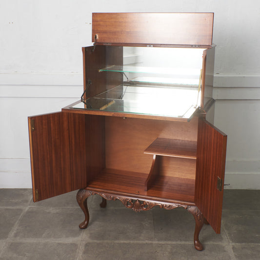 西欧クラシック カクテルキャビネット