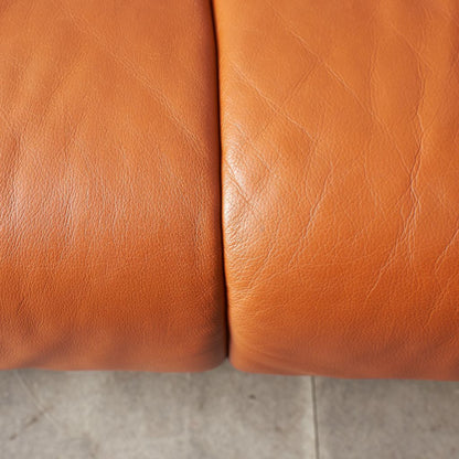 カウチソファ 総本革張り DS-102