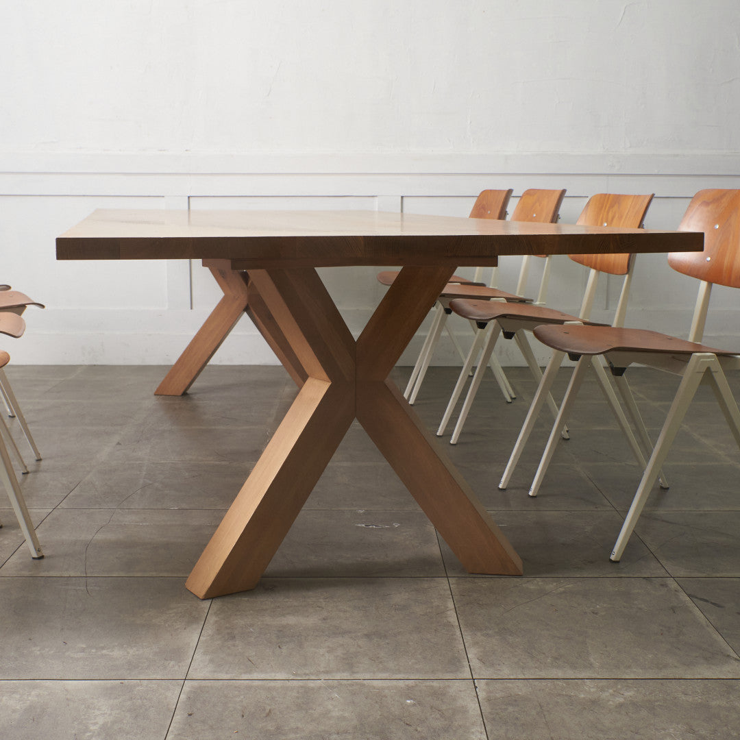 たぶん飛騨家具？オーク材 アンティーク　ダイニングテーブル ダイニングテーブル 飛騨の香り OAK – 商品カタログ