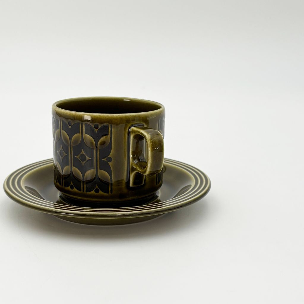 HEIRLOOM エアルーム カップ＆ソーサー レクランドグリーン