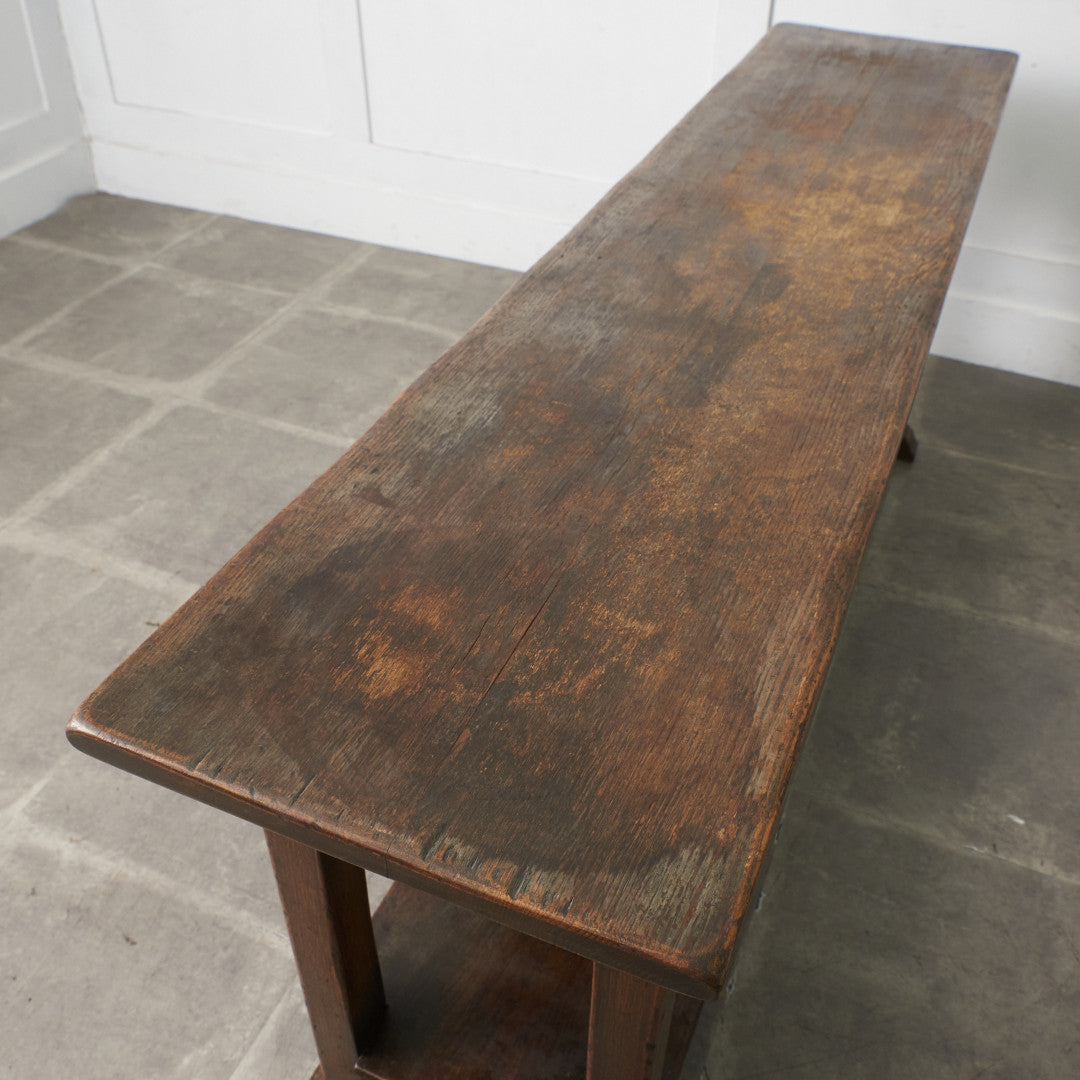 オランダ民芸 オーク材 サイドボード