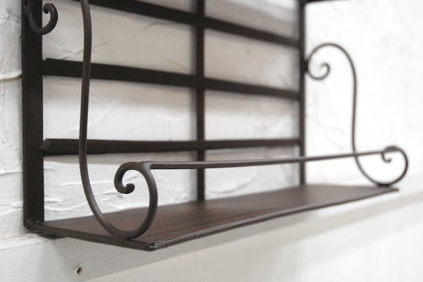 ツーティア・ウォールシェルフ