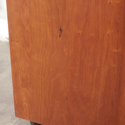 チェリー材 デスクワゴン