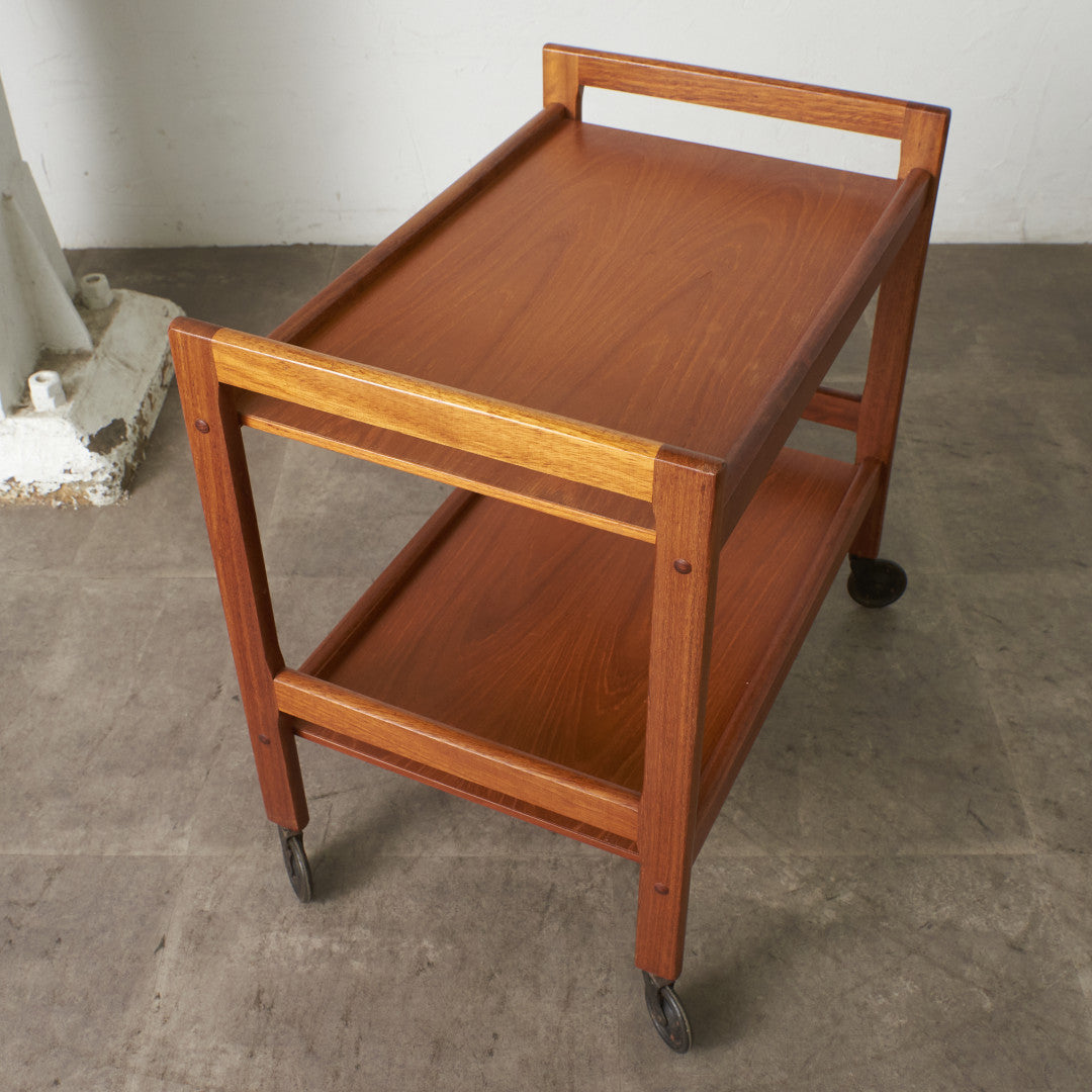 デンマーク チーク材 トロリー BRDR.FURBO ワゴン 60sヴィンテージ デンマーク製 ヴィンテージ ティートロリー｜ブルダー・フュルボ BRDR