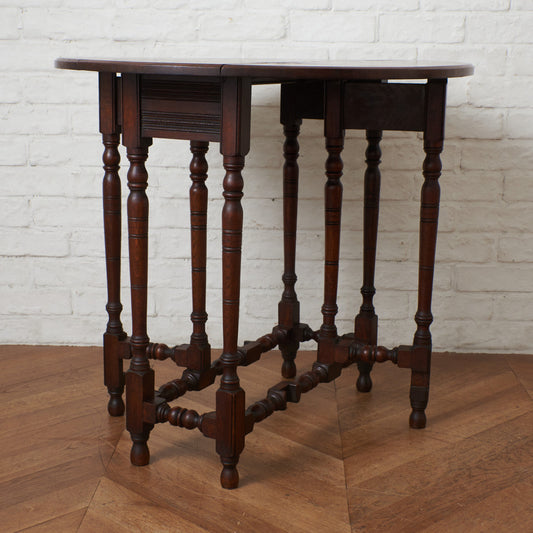 西欧アンティーク ゲートレッグテーブル