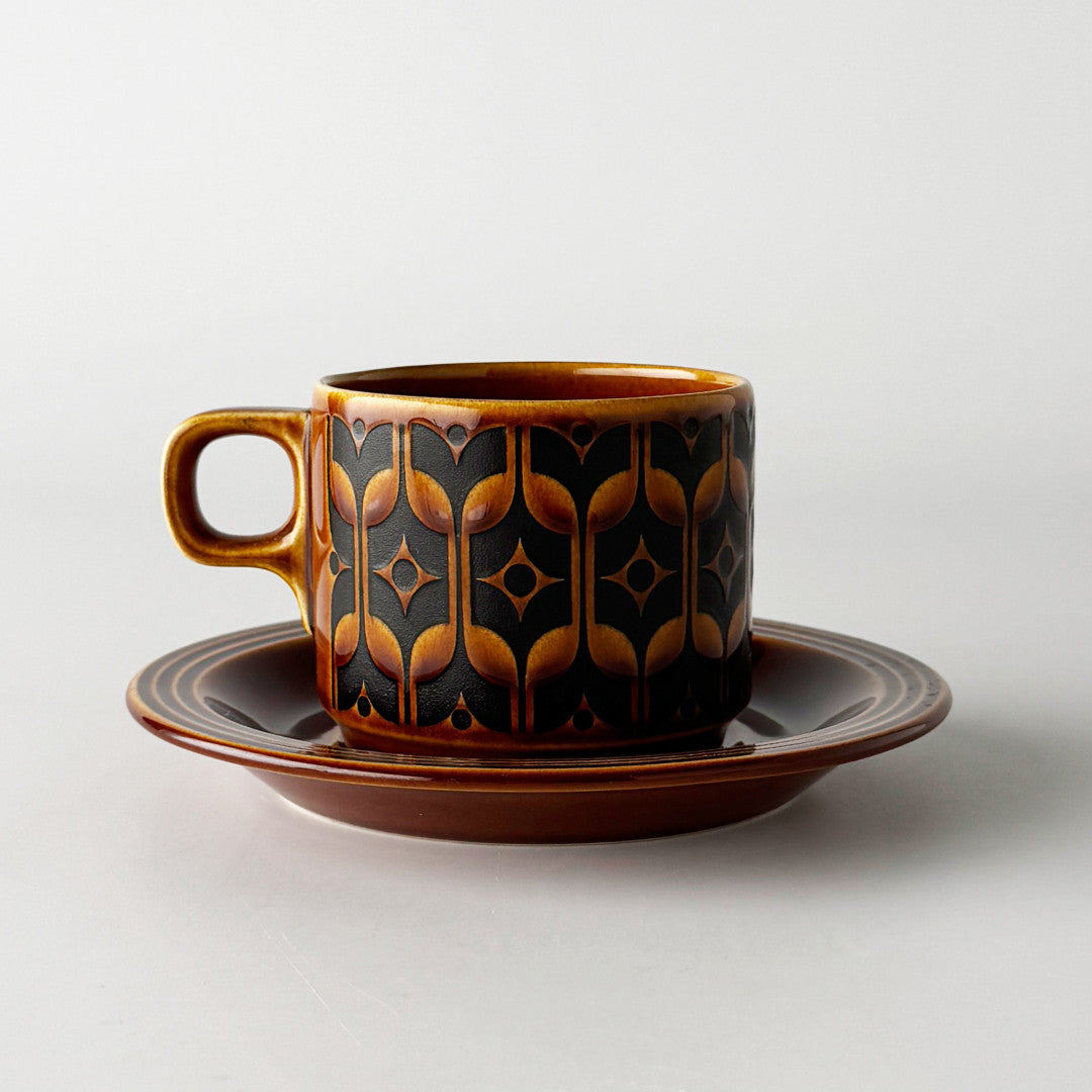 HEIRLOOM エアルーム カップ&ソーサー Autumn brown – rocca rocca