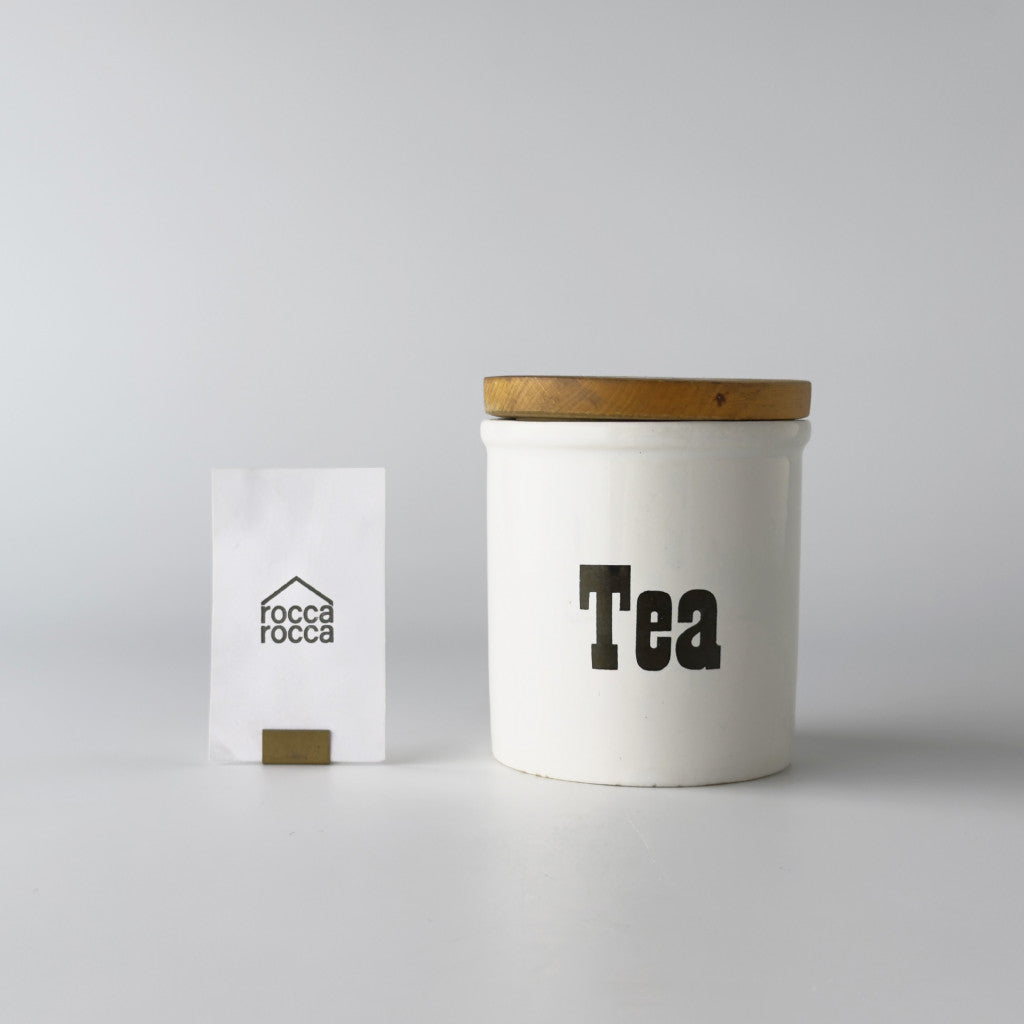 ヴィンテージ キャニスター "Tea"