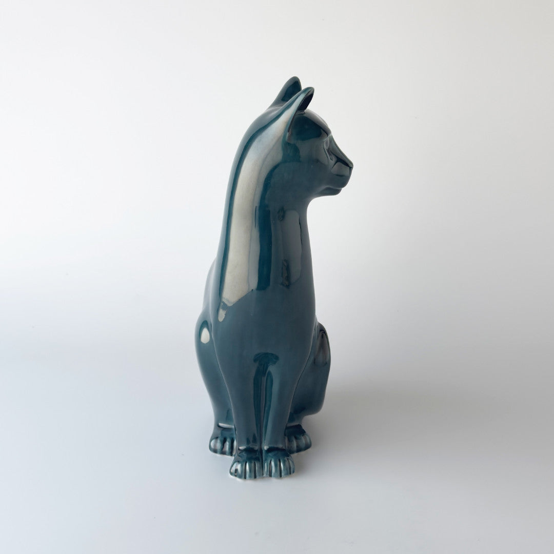 ヴィンテージ 猫のフィギュリン 大