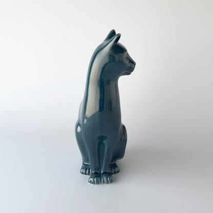 ヴィンテージ 猫のフィギュリン 大