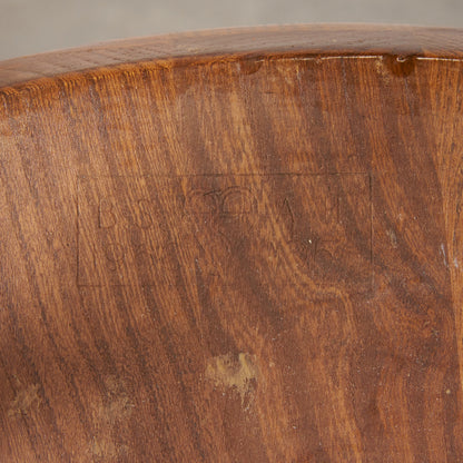 4本スポーク フープバックチェア