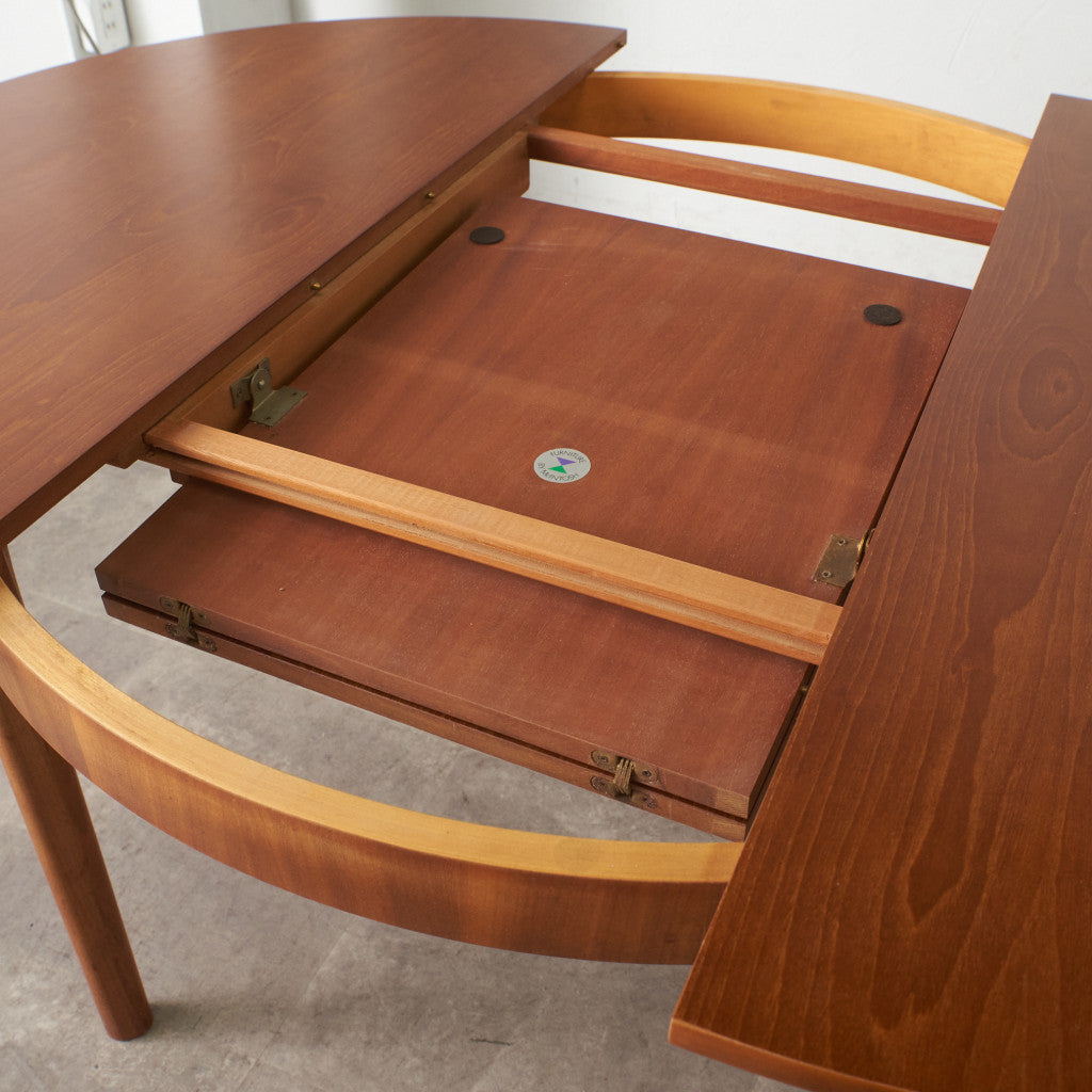 エクステンション ラウンドダイニングテーブル