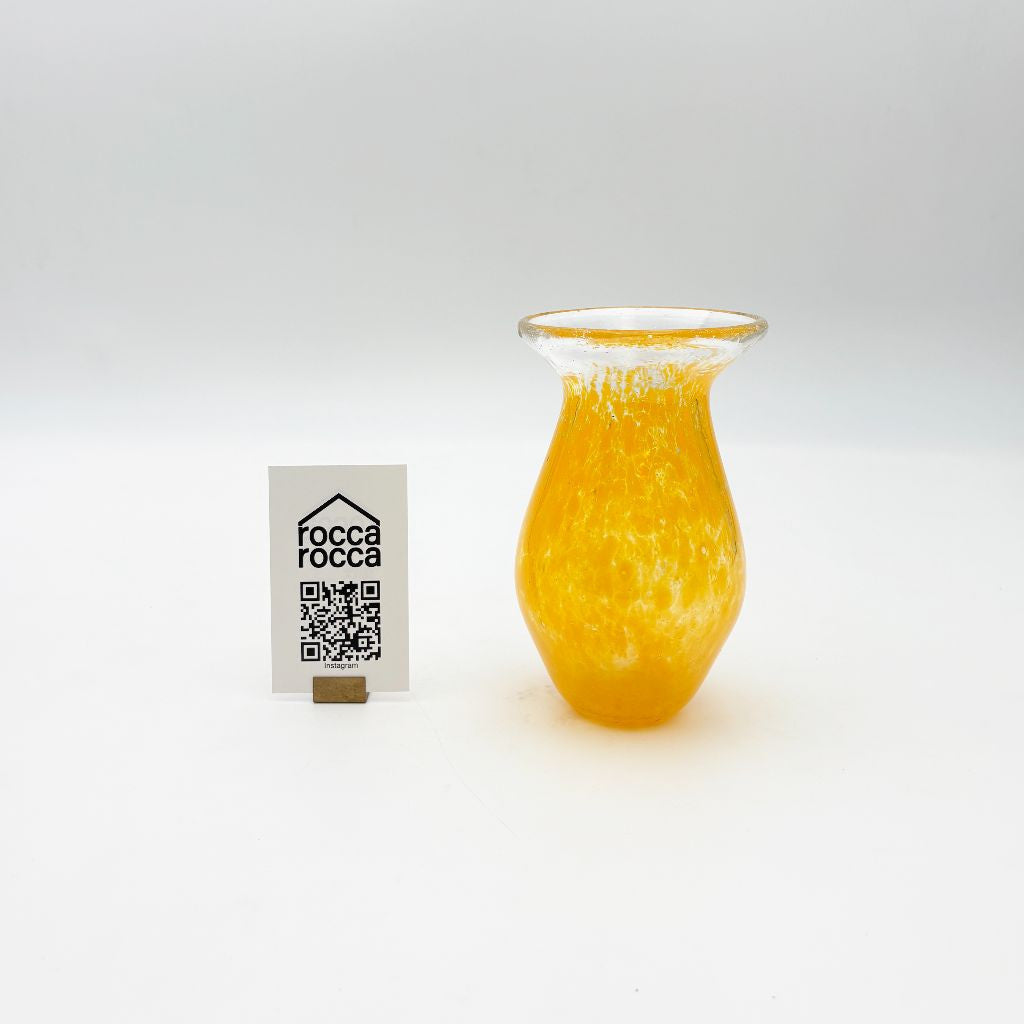 英国ヴィンテージ ガラス フラワーベース