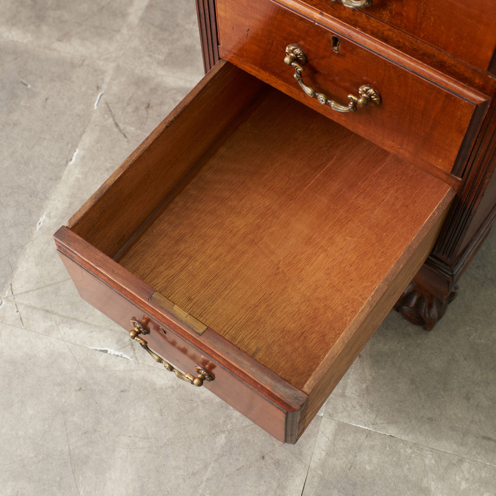 西欧アンティーク 両袖デスク