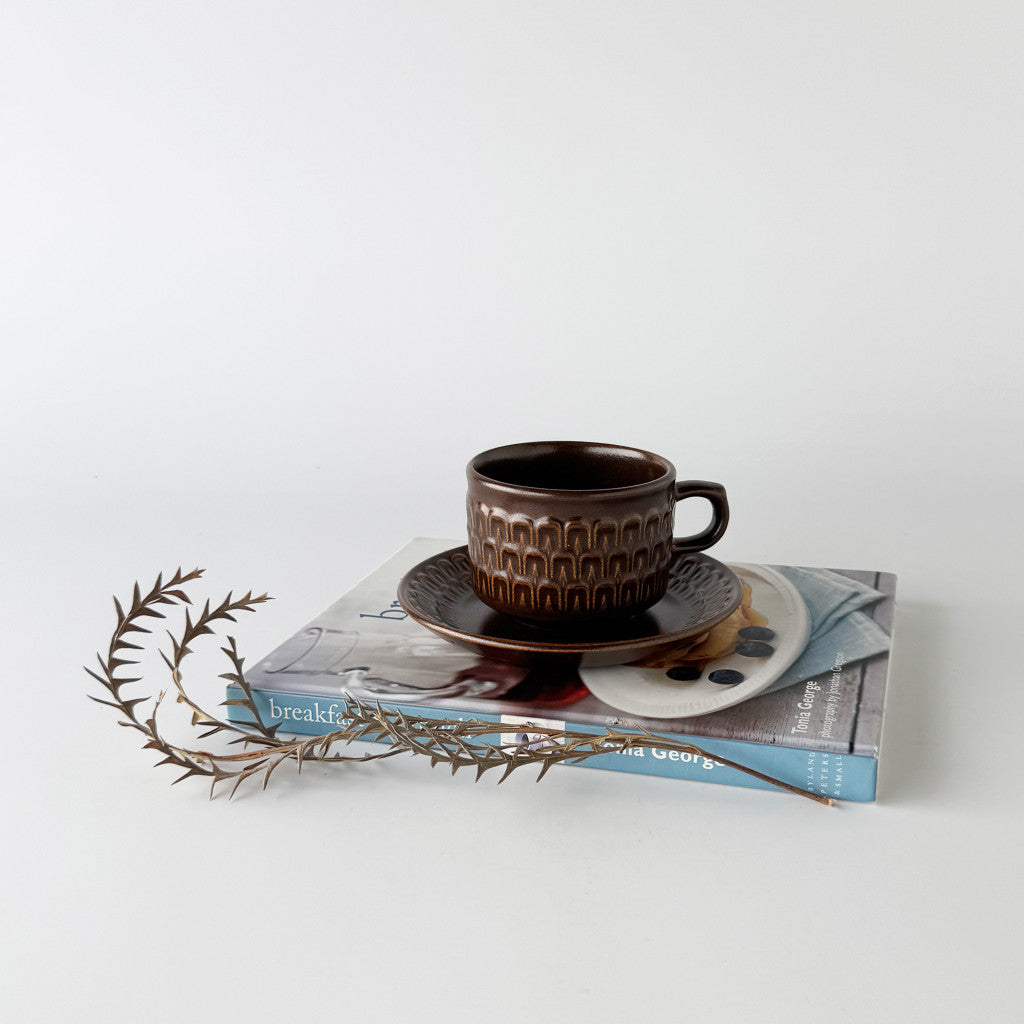 Pennine ペンニン カップ＆ソーサー ブラウン