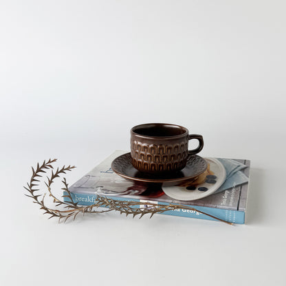 Pennine ペンニン カップ＆ソーサー ブラウン