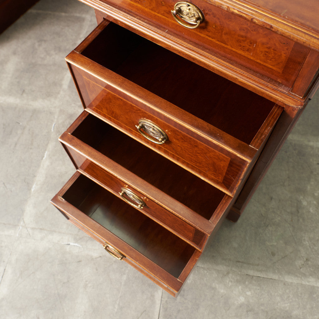 スペイン製 クラシック 両袖デスク