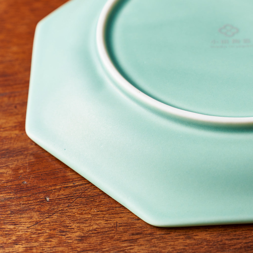 meimei プレート 16.5mm 青磁ブルー