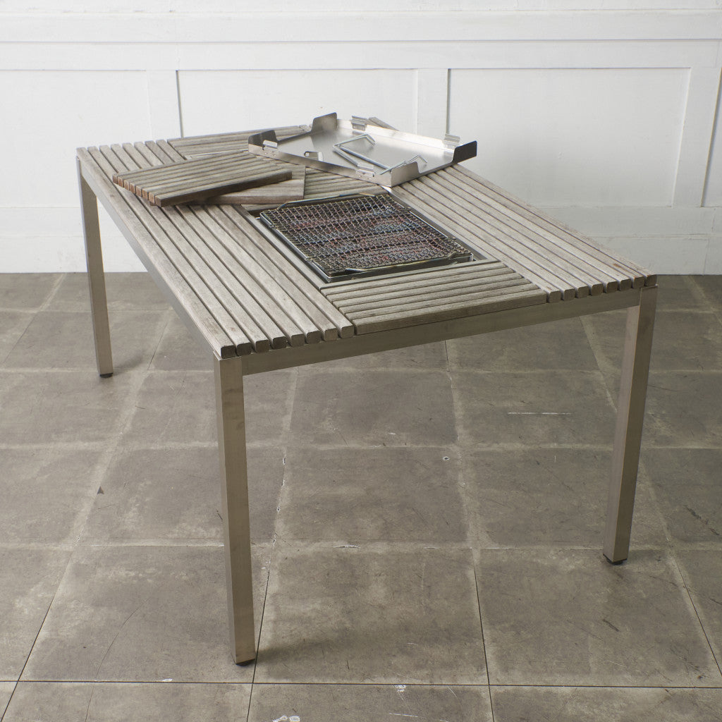 ガーデンユニットテーブル & グリル セット