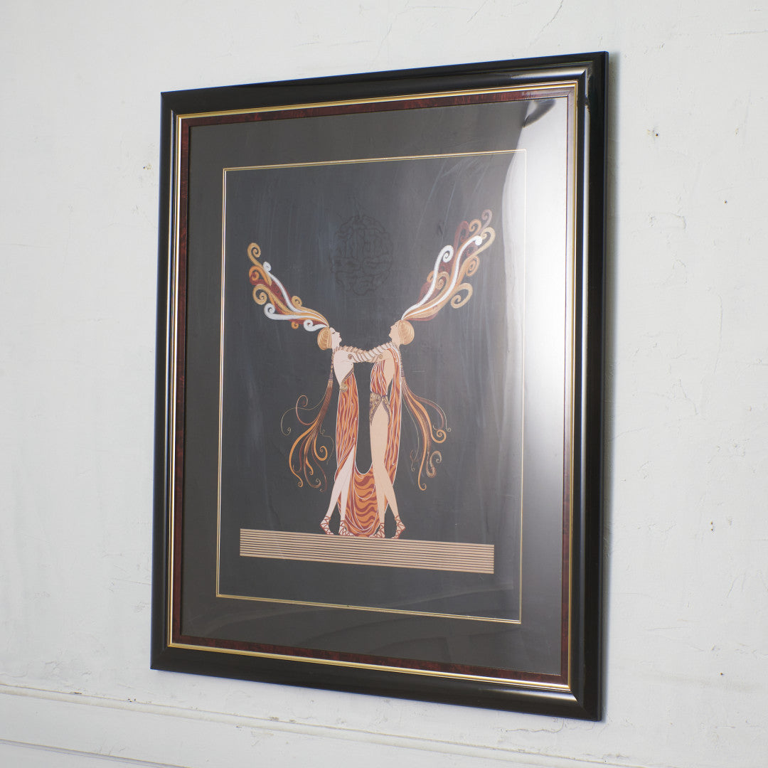 ERTE [ Kiss of Fire ] リトグラフ