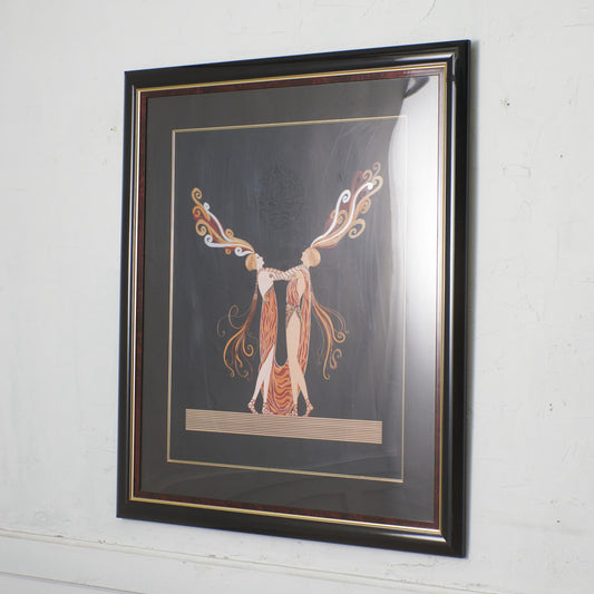 ERTE [ Kiss of Fire ] リトグラフ