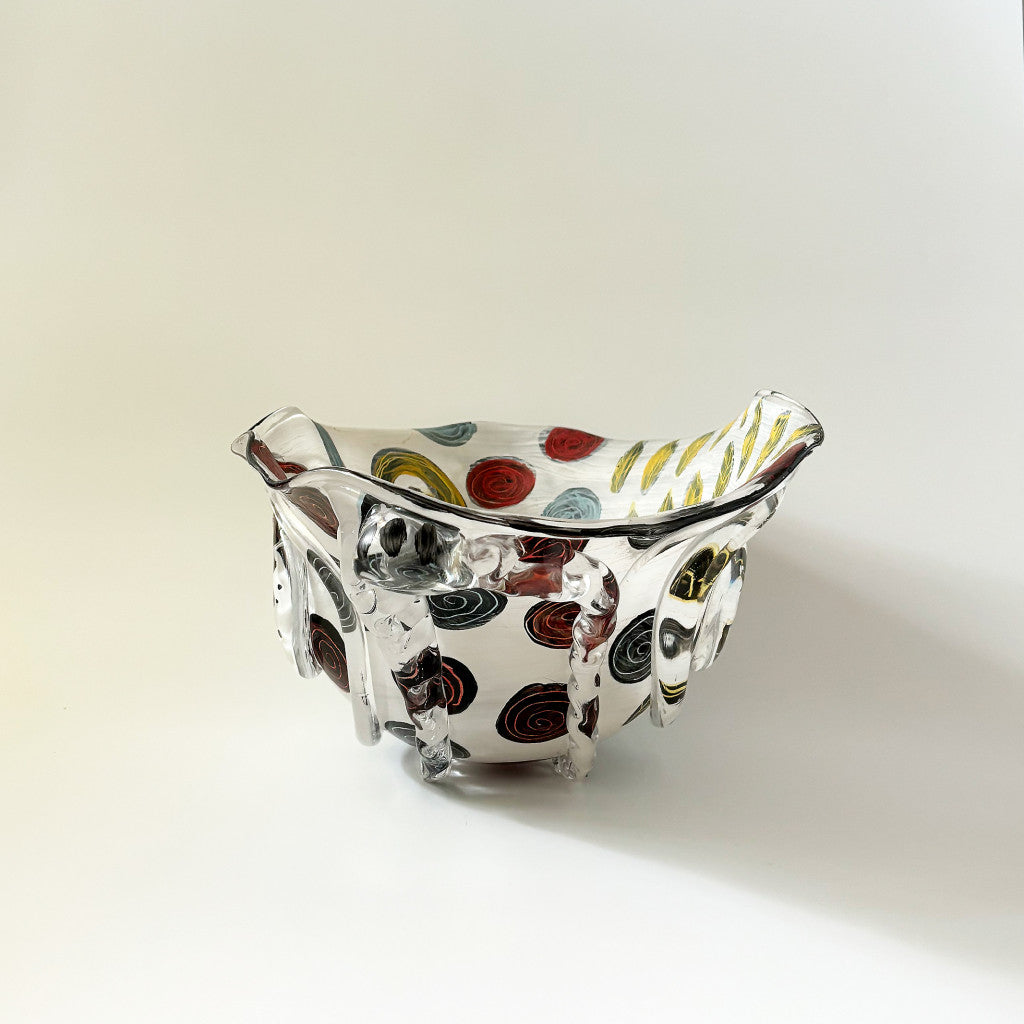 辻和美 フラワーベース (ガラスボウル)